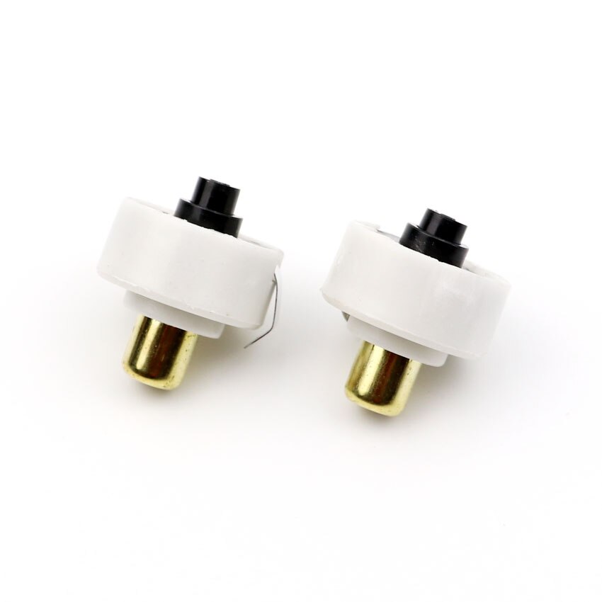 2 pieces Flashlight Switch Button Tail Cap Click Clicky Switch C8 Torch DIY Parts