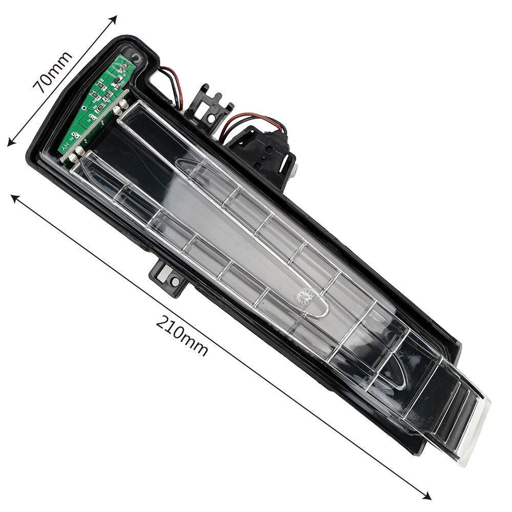 Forauto-lâmpada led seta para espelho retrovisor de carro, indicadores de seta, lâmpada led para benz w221, w212, w204, w176, w245, x154, c204, c117, x117