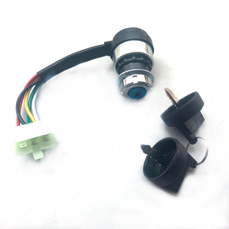 Go Kart Karting Quad Buggy 5 Wire Electric ATV Ignition Key Switch