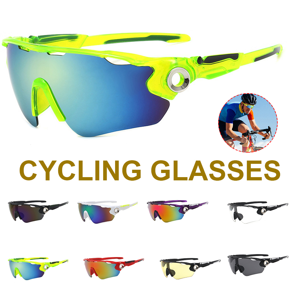 Óculos de ciclismo 8 clolors esportes ao ar livre óculos de sol das mulheres dos homens ciclismo mtb óculos de equitação de estrada bicicleta óculos de sol
