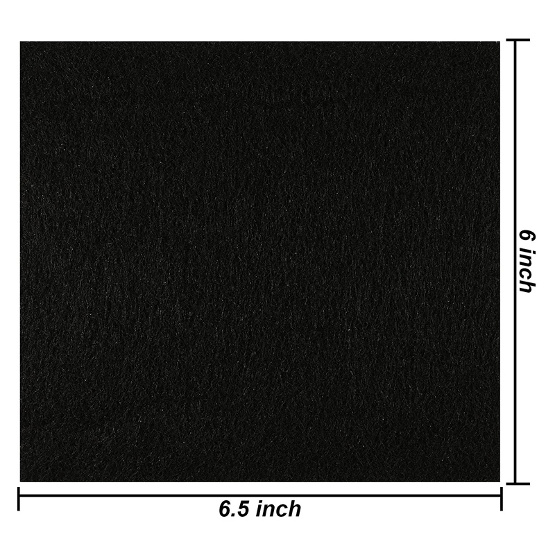 6 PCS Activated Carbon Filter Cat Litter Box Charcoal Filter Cat Litter Pan Filter Suitable for Cat Litter Box