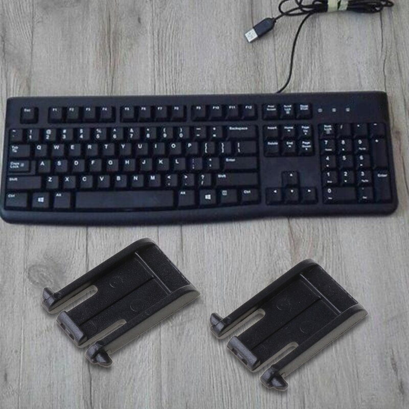 2Pcs Keyboard Bracket Leg Stand for logitech K120 Keyboard Repair Parts