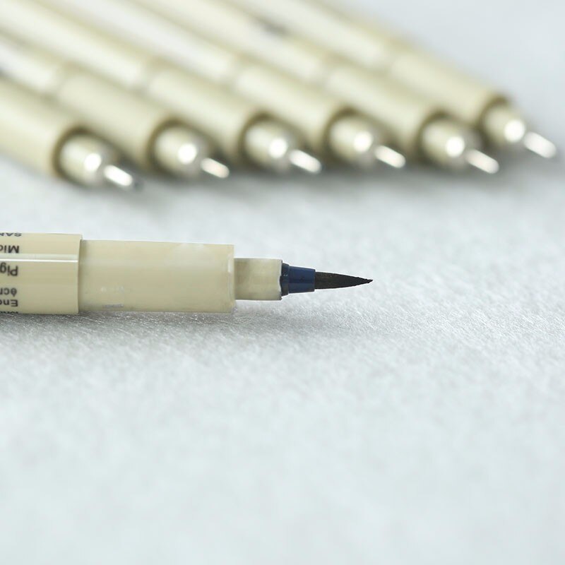 SAKURA Grafik Stift Nadel Punkt Manga Zeichnung Skizze Wasser-beweis Umriss Scannen Linie Stift Japan