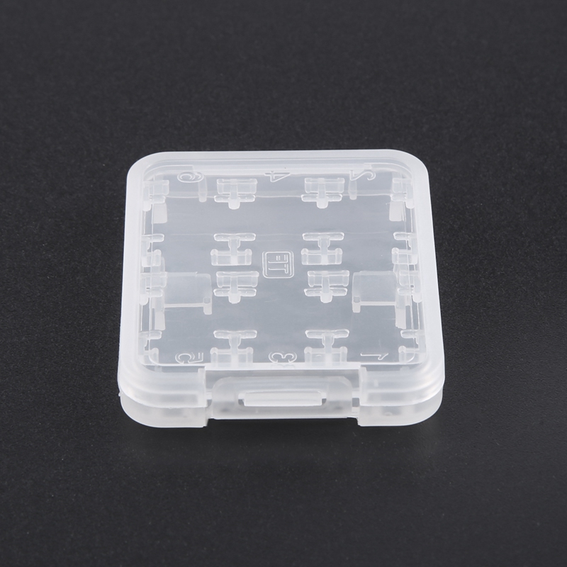 Oito em um plástico Micro SD SDHC TF MS cartão de memória armazenamento caixa protetor titular