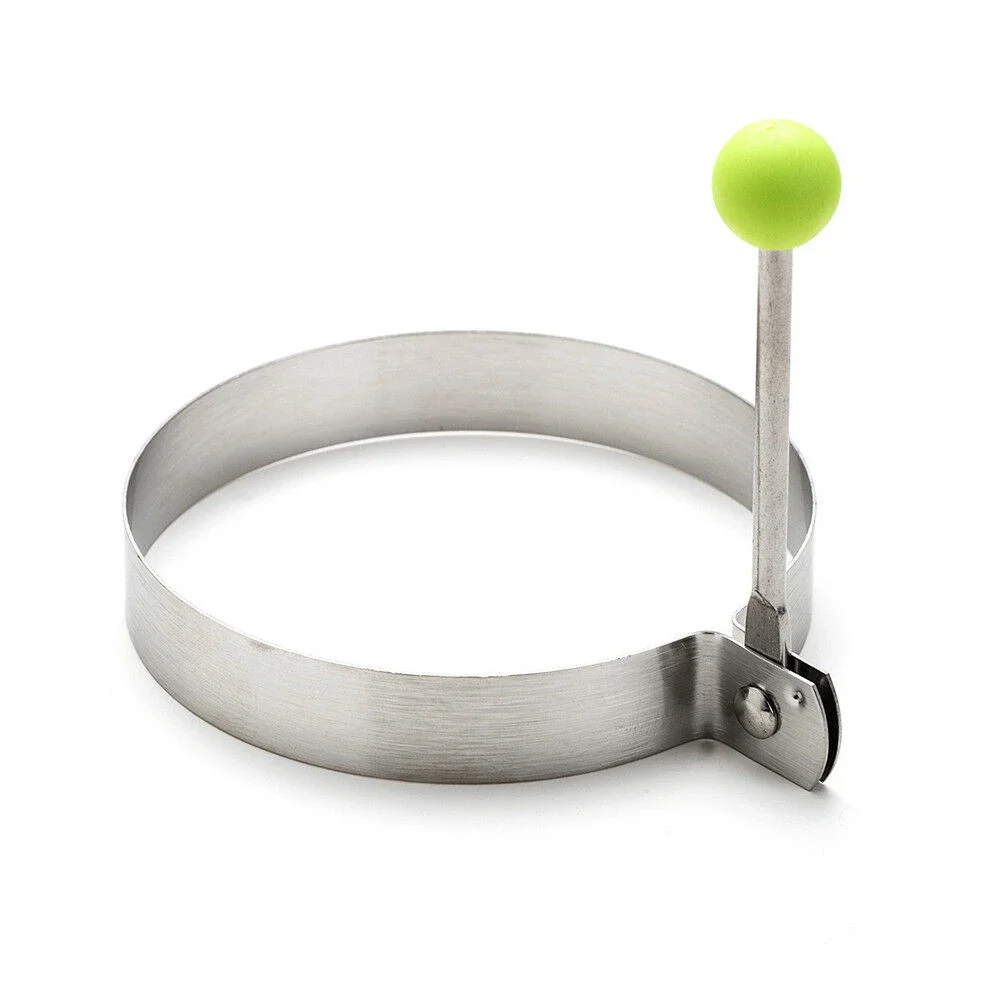 Fried Egg Shaper, Pancake Mould, Omelette Mold, Frying Egg Cooking Tools, Kitchen Accessories Gadget, 1pc: Red