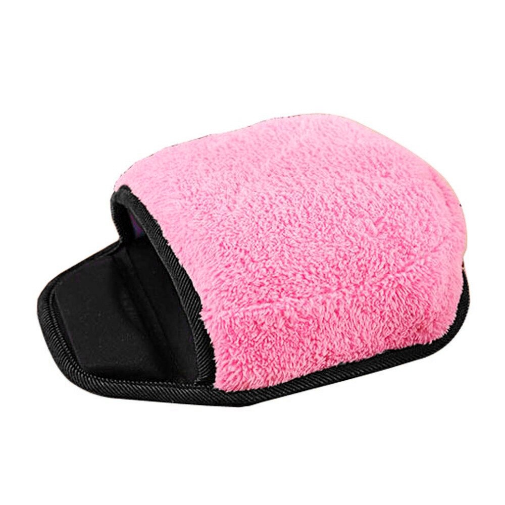 Essential Supplies For Winter Office Usb Heated Mouse Pad Mouse Hand Warmer With Wristguard Warm Winter Pink#g30