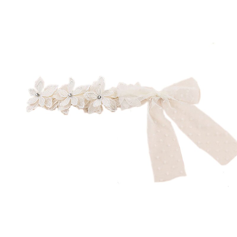 Lace Baby Hoofdband Kroon Bloem Baby Meisje Hoofdband Pasgeboren Haarband Kinderen Hoofdband Baby Haar Accessoires