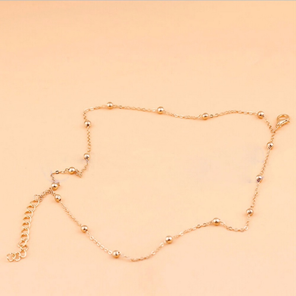 Vrouwen Enkel Armbanden Girl Lady Enkelbandje Sieraden Double Layer Chain Link Kwastje Voet Armband Teen Enkelband Barefoot Strand