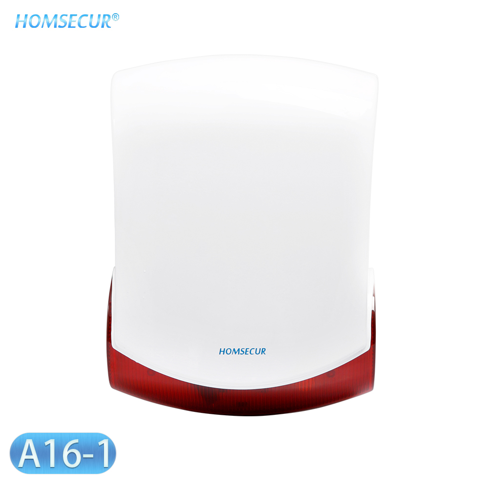 HOMSECUR DIY Wireless&wired 4G/GSM LCD Burglar Intruder Alarm System+IOS/Android APP for Home Security GA01-4G-B/W
