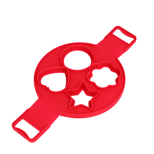 1Pcs Silicone Non Stick Fantastische Ei Pannenkoek Maker Ring Keuken Bakken Omelet Mallen Flip Fornuis Ei Ring Mold: 05