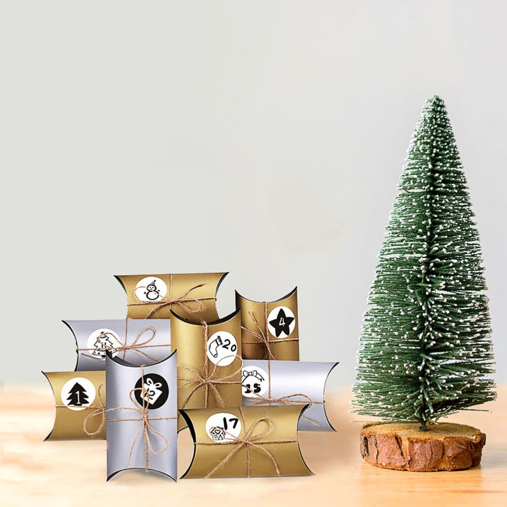 1 Set Boxes Festive Lightweight DIY Sweets Boxes Packing Boxes for Christmas