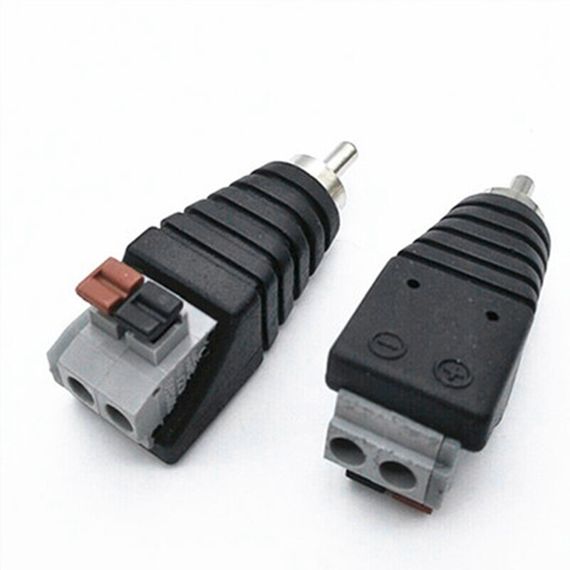 RCA Lotus Connector o Connector Male to Av Female Power Button Lotus Head