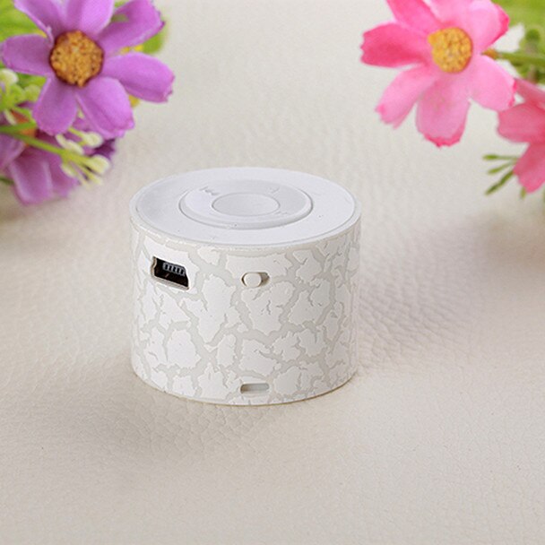 Mini altavoces estéreo de graves portátiles, reproductor de música MP3 TF, altavoz inalámbrico TF, reproductor de MP3 de tono táctil de plástico: A