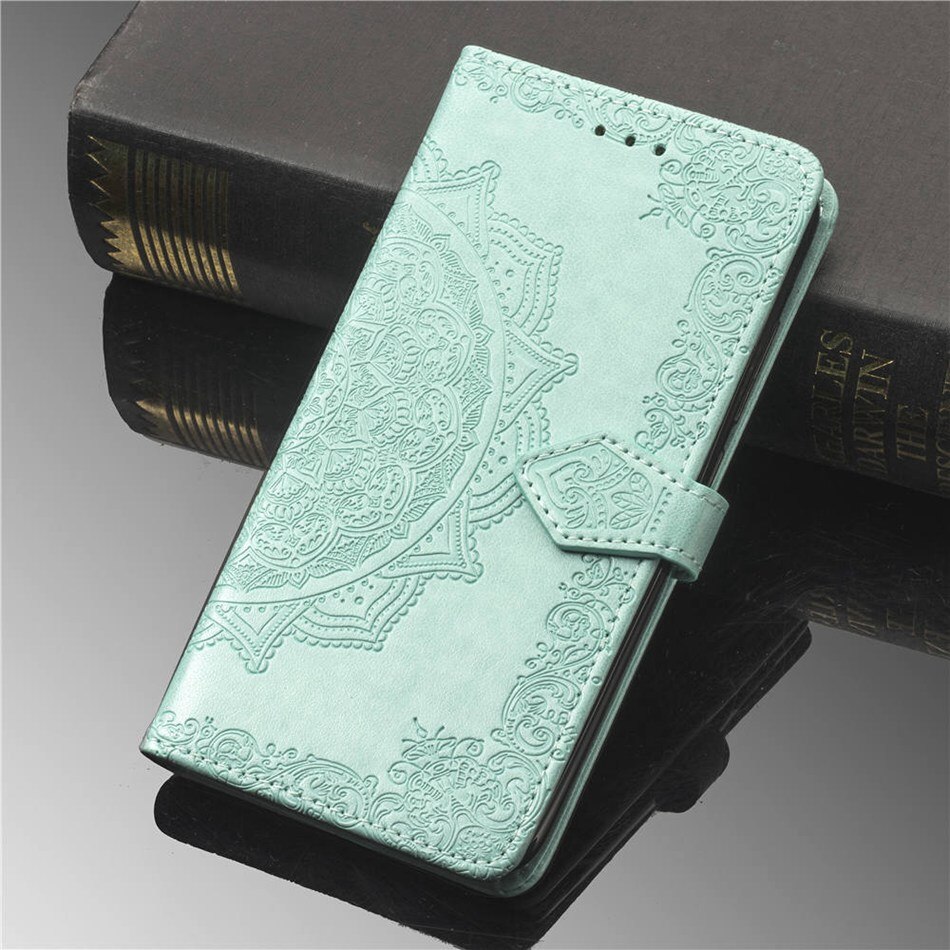 Flip Wallet Pu Leather Case Voor Samsung Galaxy A01 Core Case Voor Galaxy A01 Core Achterkant Kaartsleuf Telefoon gevallen: Licht Groen