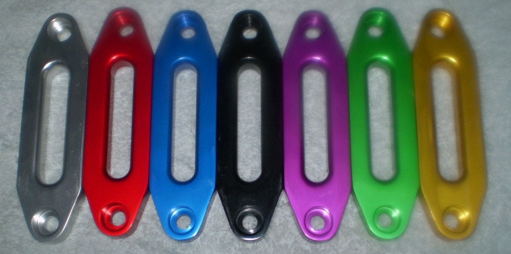 4000 lbs hawse aluminium fairlead til syntetisk spil reb, atv spil autodele