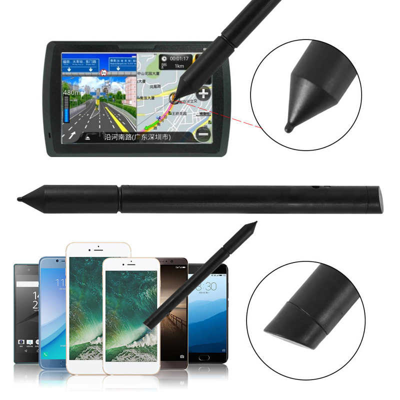 Caneta stylus 2 em 1 ponta fina tela de toque caneta capacitiva para smartphone caneta de toque 2020