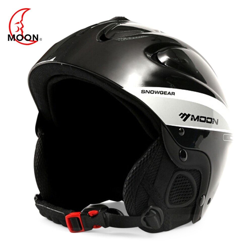 Ski Helm Lichtgewicht Dubbele Fineer Helm Met Voorruit Knop Sport Helm Outdoor Skiën Apparatuur Sneeuw Helm