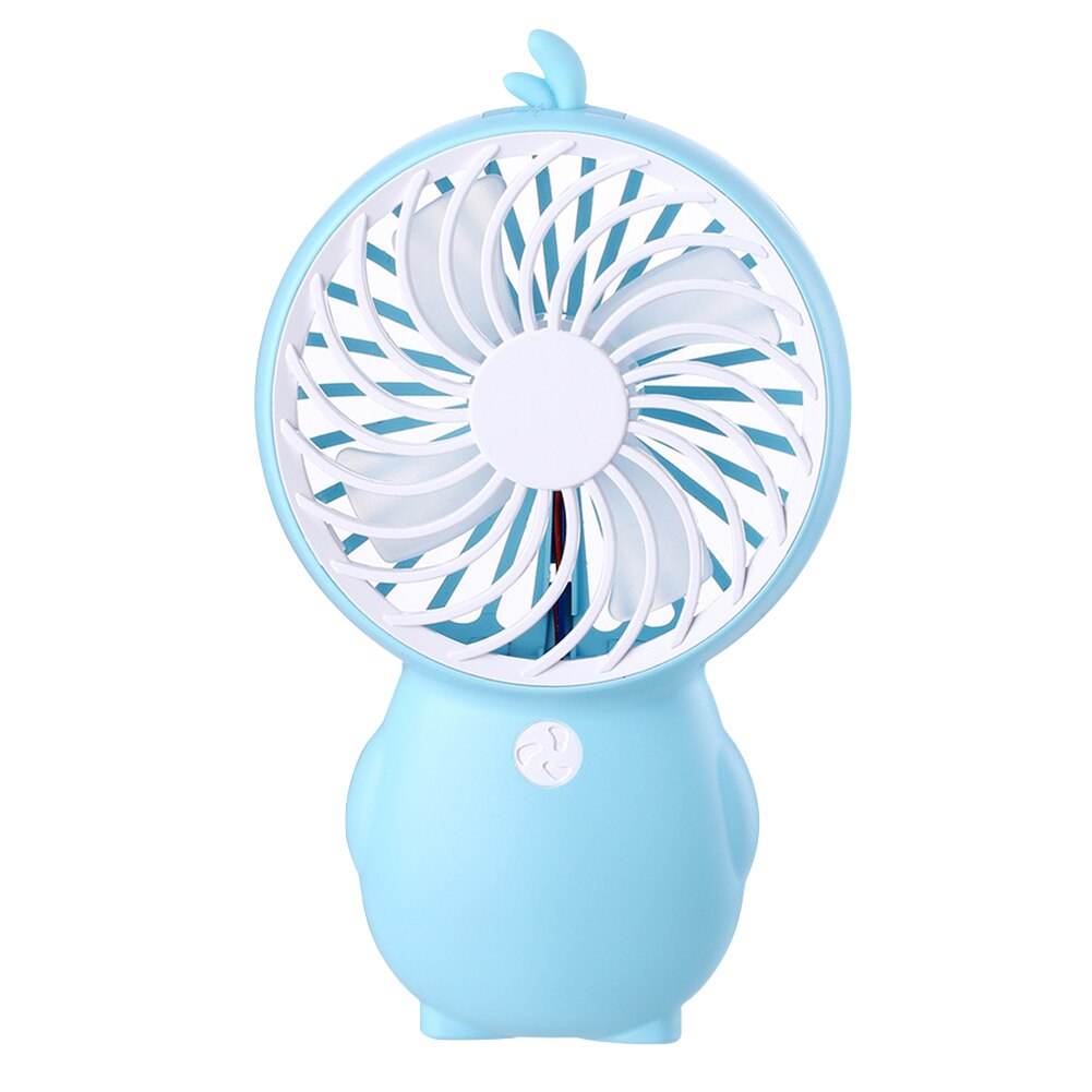 Handheld Mini Ventilator Cartoon Leuke Fan Draagbare Lichtgewicht Usb Ventilator Voor Studenten Kids Lad