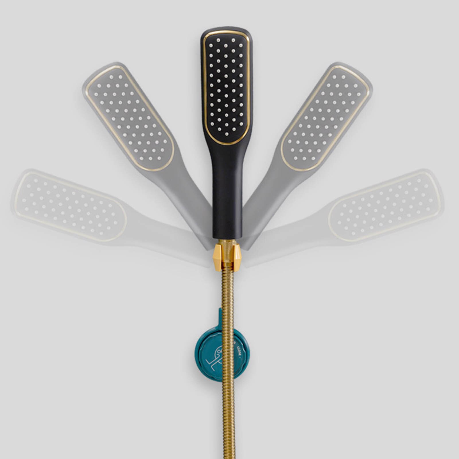 1PC Adjustable Adhesive Bathroom Shower Head Base Holder Stand Rotating Bracket Bathroom Wall Mount Adjustable Suction Bracket45