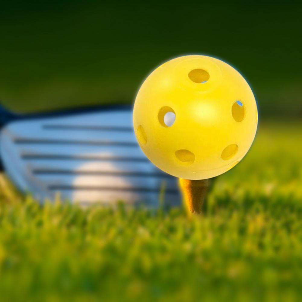 Balles de Practice de Golf, 10 pièces, en plastique, résistantes à l&#39;usure, pour entraînement en arrière-cour, 2 couleurs