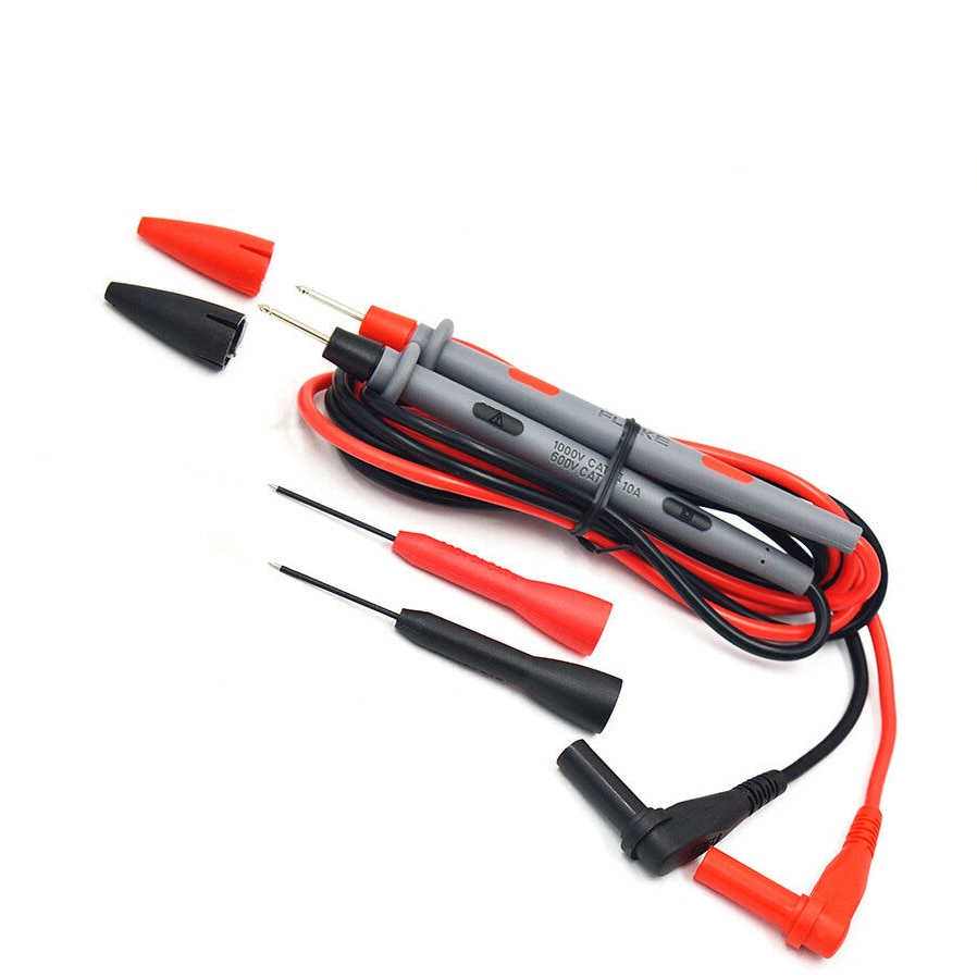 ZIBOO-TL71 Dmm Test Leads + TP88A Rigid Back Probe Pins Adapter Set Gebruik Voor Fluke Multimeter