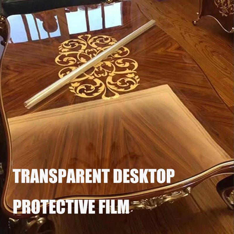 1M Oilproof Transparante Tafel Sticker Meubels Bescherming Films Waterdicht Self-Adheesive Houten Tafel Marmeren Decoratieve Films