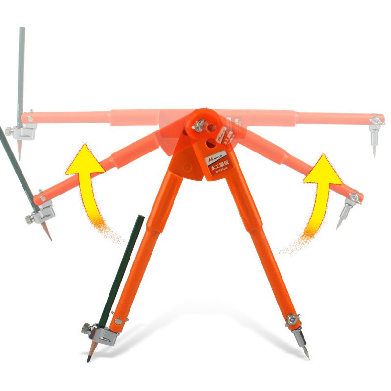 90/150cm Woodworking Compasses Large Drafting Compass Measuring Gauging Drawing Tools Line Gauge Industry Appliance