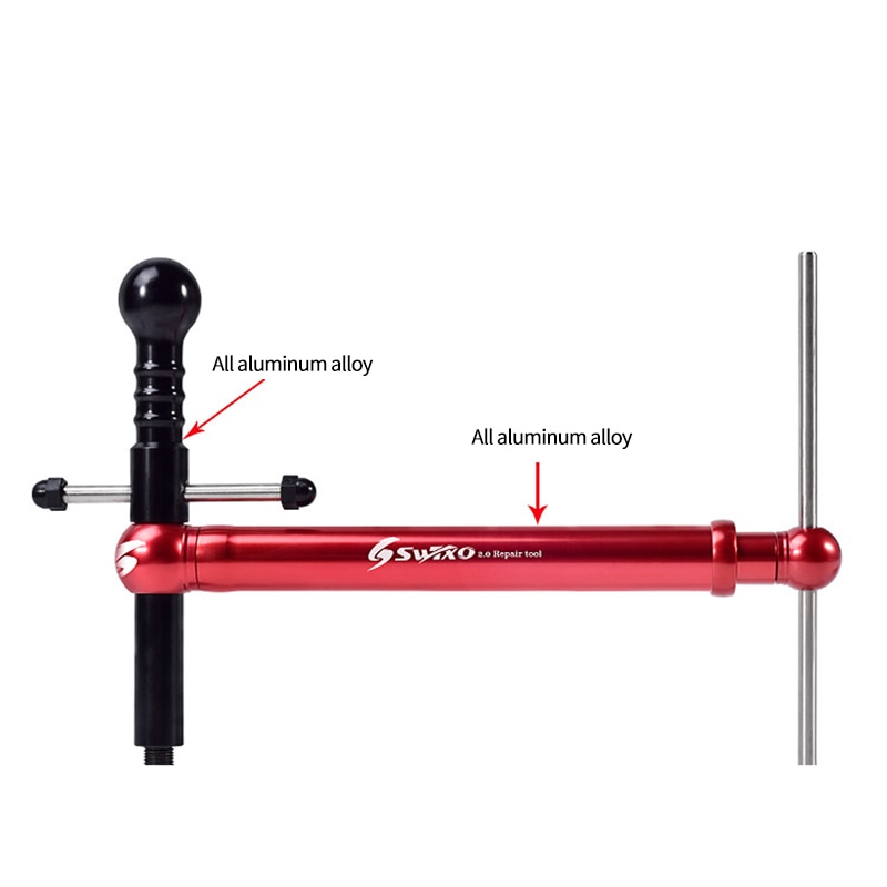 Swtxo cykel derailleur bøjle justerings gauge måle justering rækkevidde værktøj til mtb og landevejscykler hjul