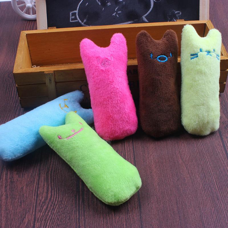 Gato de juguete de felpa corto divertido juguete interactivo gato loco gatitos y mascotas juguete de masticar dientes de amolar Catnip juguetes para gatos