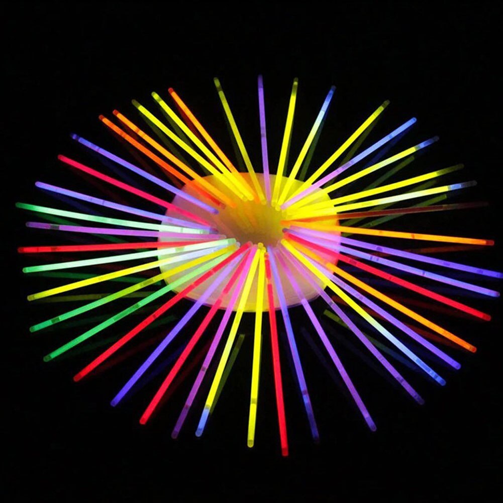 10 stks/set Grappig Glow Fluorescentie Light Sticks Armbanden Kettingen Neon voor Kinderen lichtgevende LED speelgoed Nachtlampje