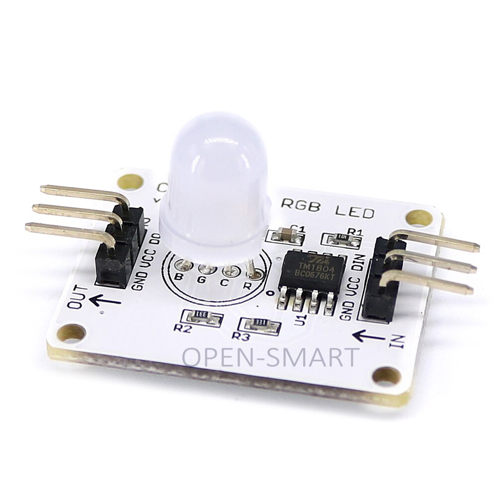 RGB 3 Farbe Vollfarb-led-modul Für Arduino Verkettbare Hervorgehoben Nebel Led-modul