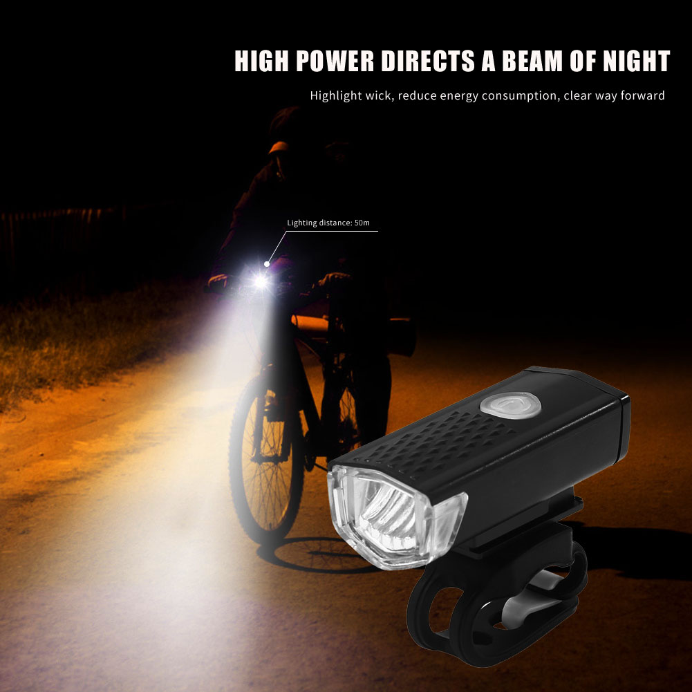 MTB Bright Taillight Bike USB Rechargeable LED Saddle Light Bicycle Cycling Front Rear Tail Seat Lamp Night Safety Warning
