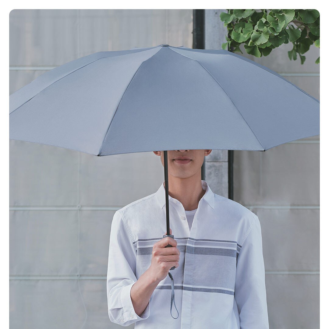 Xiaomi-parapluie réversible automatique 90Fun pour hommes, résistant au vent, résistant aux affaires, résistant aux UV, résistant au travail