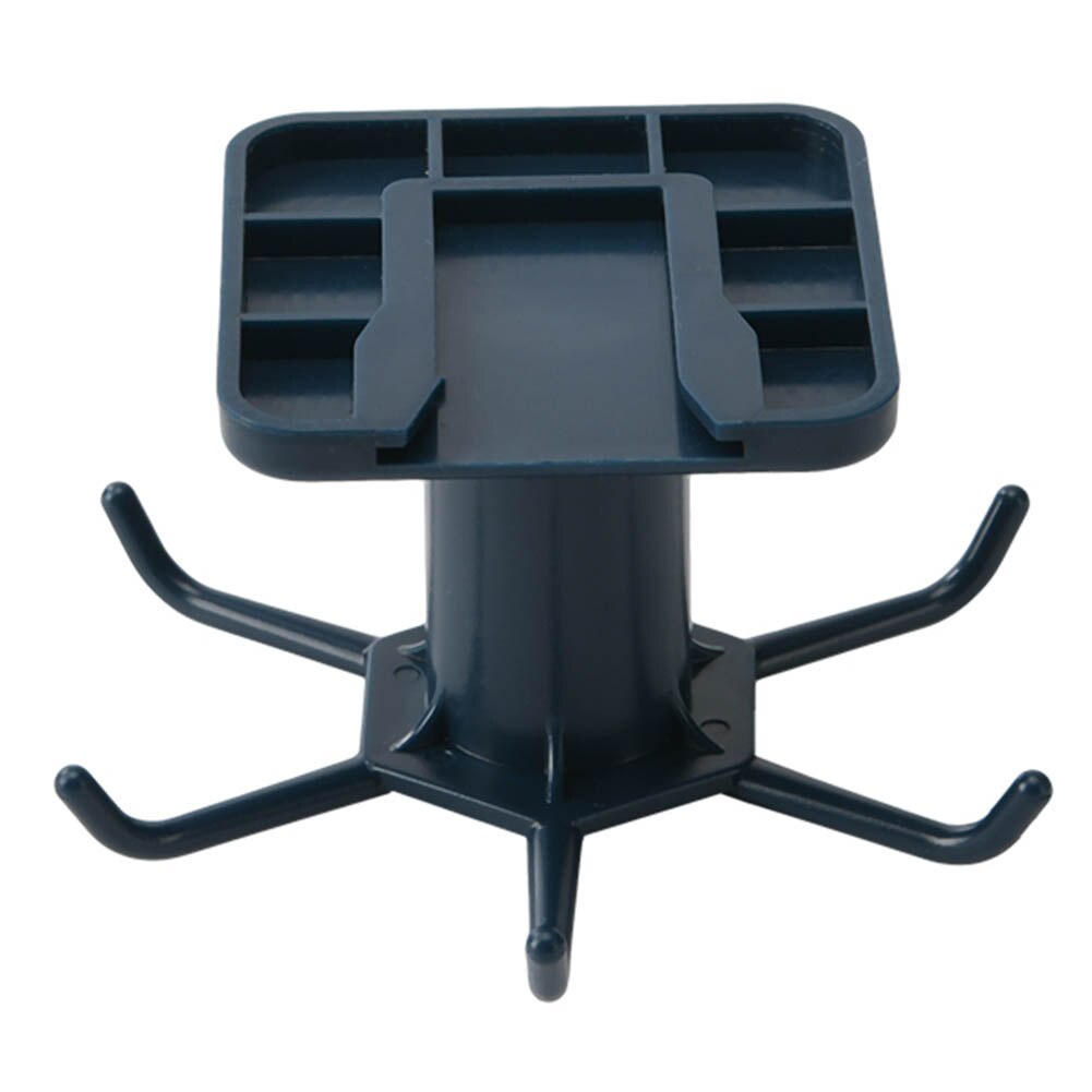 360 Rotation Plastic Hook Universal Utensils Holder Hanger Retractable Storage Shelf Save Room Organizer Hole Free Hooks
