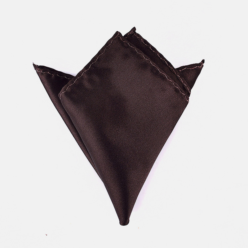 Lenço masculino de luxo, cor sólida, branco, preto, vermelho, lenço de poliéster, bolso de negócios, toalha de peito quadrada 22*22cm: Luz Roxa