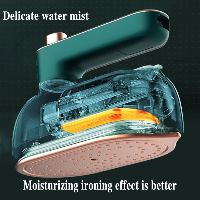 Bügeln Maschine Tragbare Mini Heimat Handheld Kleidungsstück Eisen Kleine Elektrische Eisen Nass und Trocken Bügeln Reise Dampf Bügeln Maschine