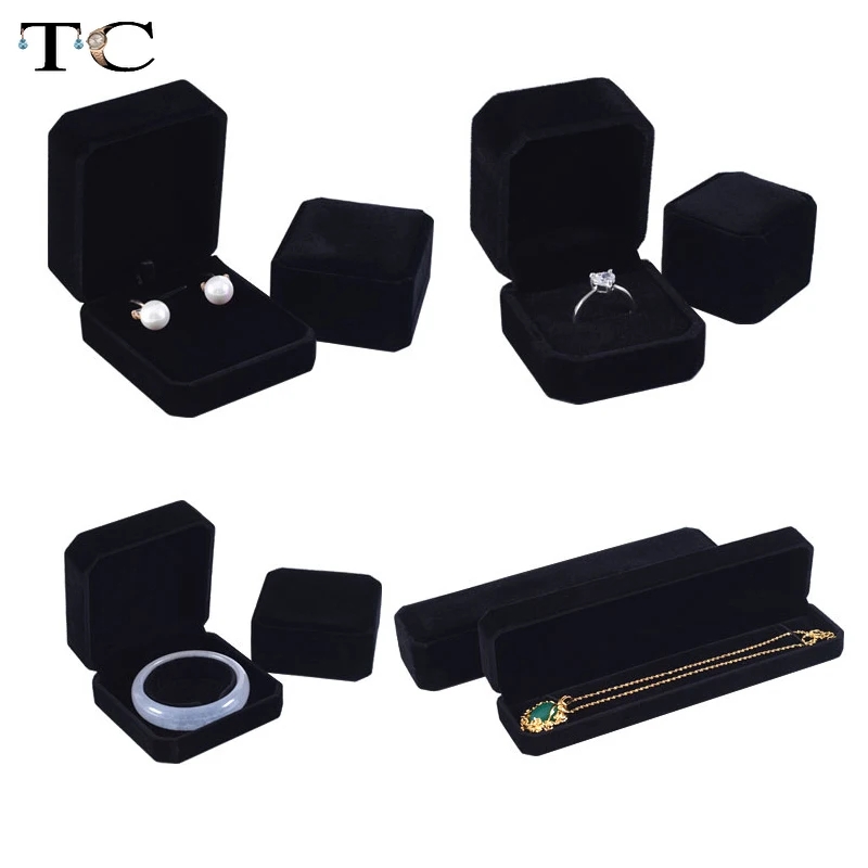 Schmuck Verpackung Box Ring Ohrringe Halskette Anhänger Armband Aufbewahrung Display Box Hochzeit Vorschlag Geschenkbox