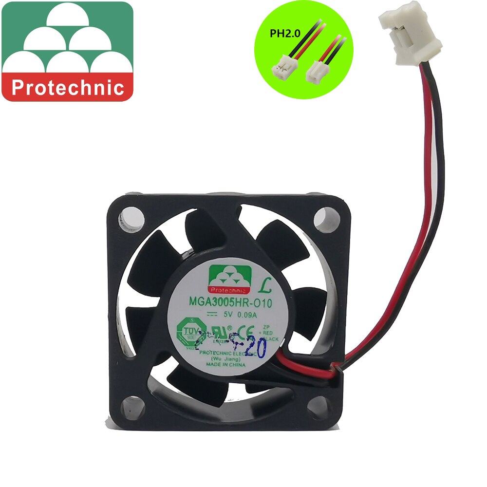 3010 Cooling-fan 3D Pinter Onderdelen 30x30x10MM 12V 5V 24V 2Pin DC Cooler Kleine Koelventilator DIY Reprap Voor j-head hotend: 3010 5V Hydraulic
