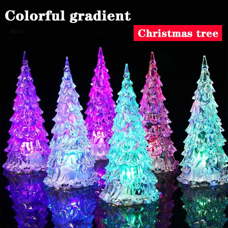 Beautiful Colorful Glow Christmas Snowman LED Lights Pretty Lovely Lamp Christmas Tree Ornaments