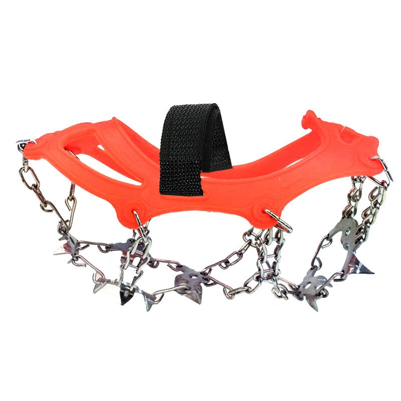 Ice Grippers - 18 Teeth - Anti-Slip Cleats for Boots - Hiking & Climbing
