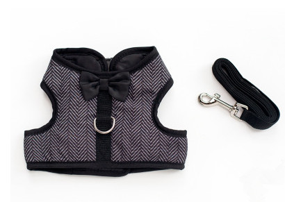 Stil hund kat killing selevest plaid sort hvid sno... – Vicedeal