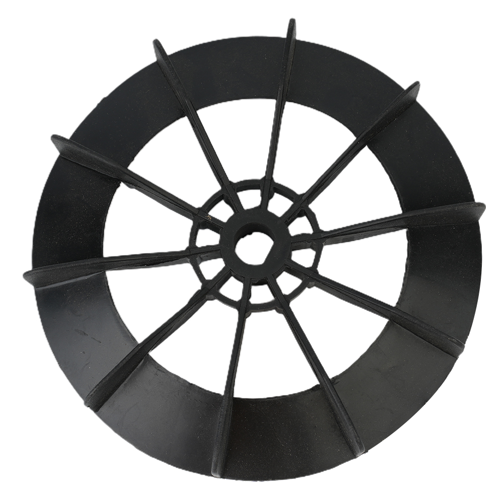 Blade Luftkompressor-Lüfter, Kunststoff, wasserdicht, Kugel, Typ D, Loch, direkt an der Linie, 14 mm Schaft,