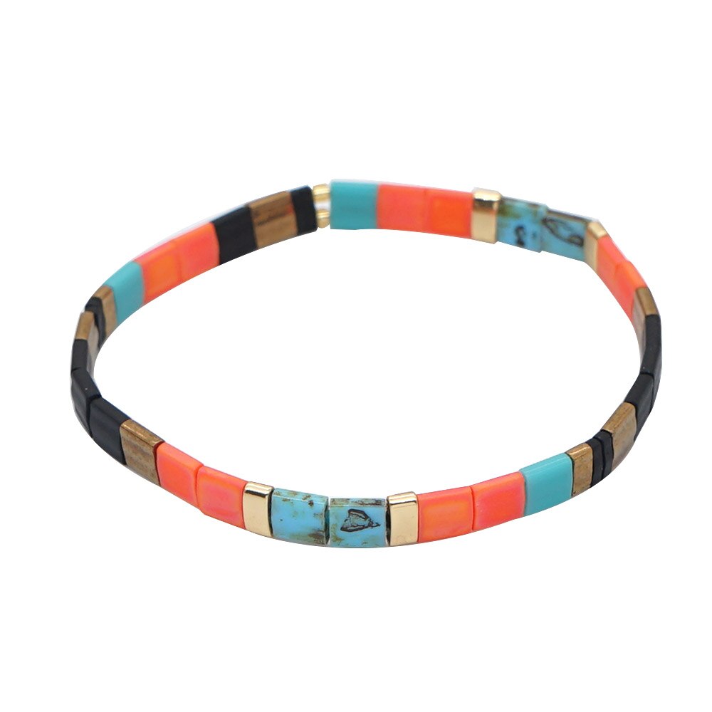 Go2Boho Vrienden Armband Miyuki Tila Armbanden Voor Vrouwen Sieraden Herfst En Winter Pulseras Mujer Sieraden: TL-B200048A