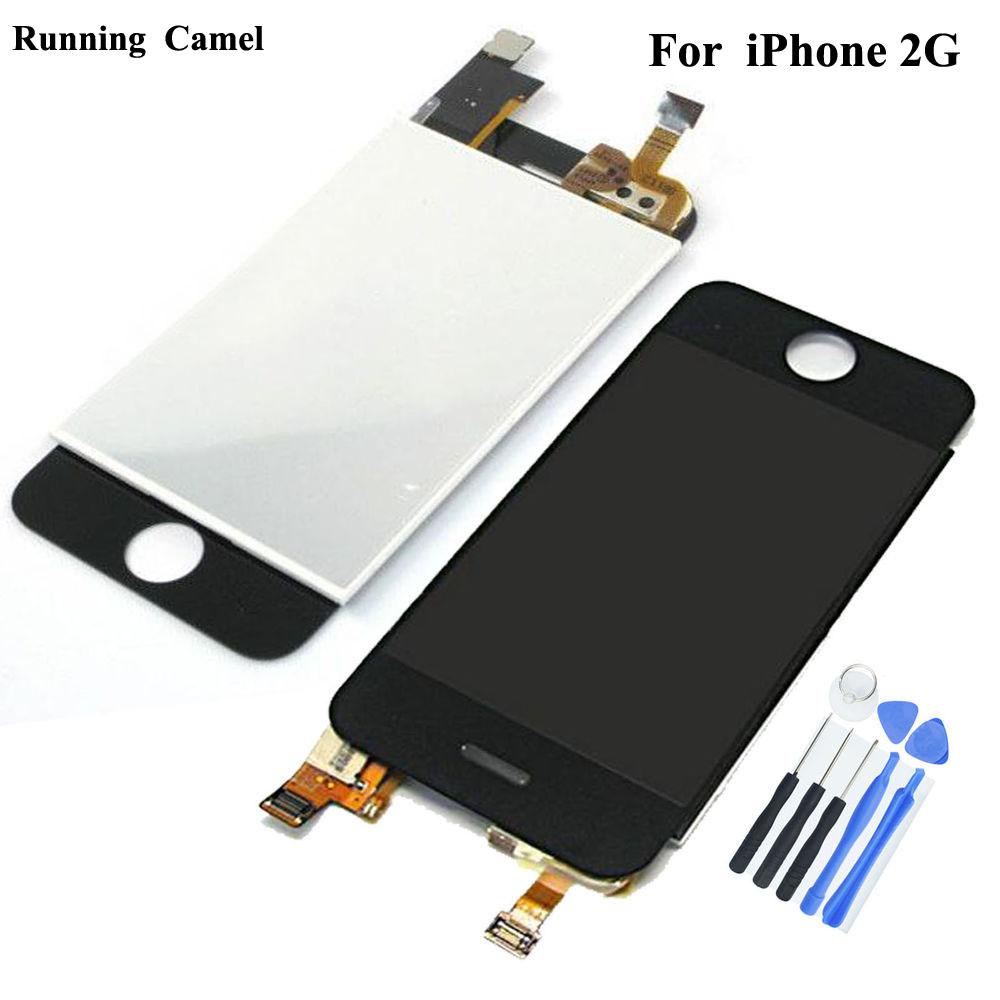 LCD Screen Display Touch Screen Digitizer Complete Front Assembly for iPhone 2G 1st Generation