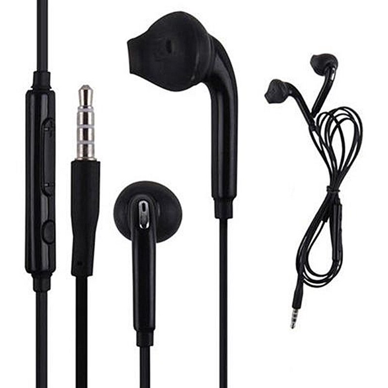 For Samsung 3.5mm Durable Earphones In-ear Wired Mic Volume Control Headset for Samsung Galaxy S10 S9 S8 S7 S6 Plus TXTB1