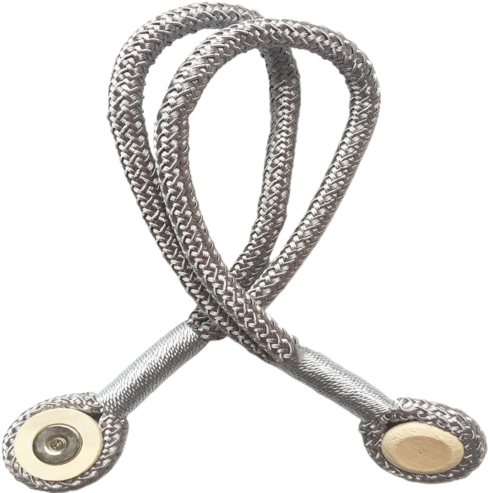 Trwała podwójna lina magnetyczna drewniana klamra klamra magnetyczna oprawa z kurtyną klamra lina taśma robić marszczenia zasłna pasek ozdoba domu