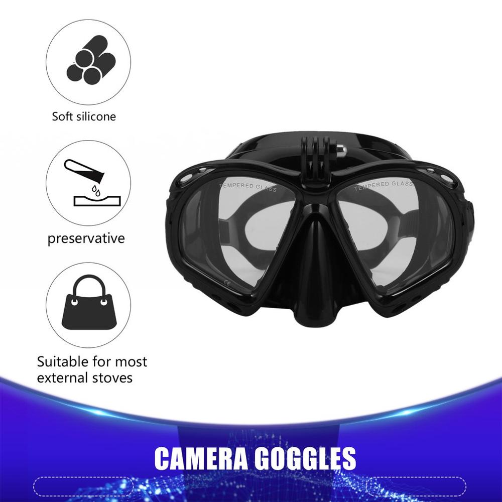 Professionele Onderwater Camera Duikbril Scuba Snorkel Zwembril Hoge Prestaties Geschikt Voor Meest Sport Camera