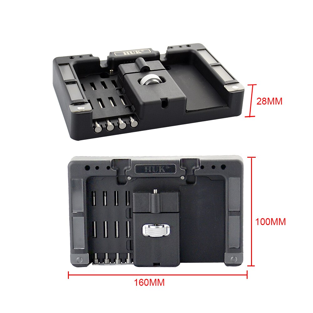 CHKJ HUK Car Key Fixing Tool Vice Of Flip key Pin Remover Split Disassembly Pin Tool Locksmith Tool With Four Pins