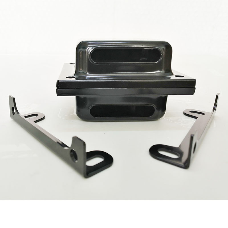 2 Pcs Transformer Cover Shields EI86/96/105/114 End Bells Shrouds Thickening Iron Side Top Protective Lids Inductor Accessories