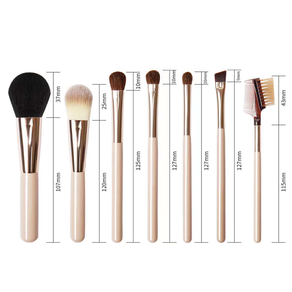 Makeup Brushes Set with Case Prefessional Foundation Powder Eyeshadow Cosmet Brush kit Pink Make Up Instruments Holder